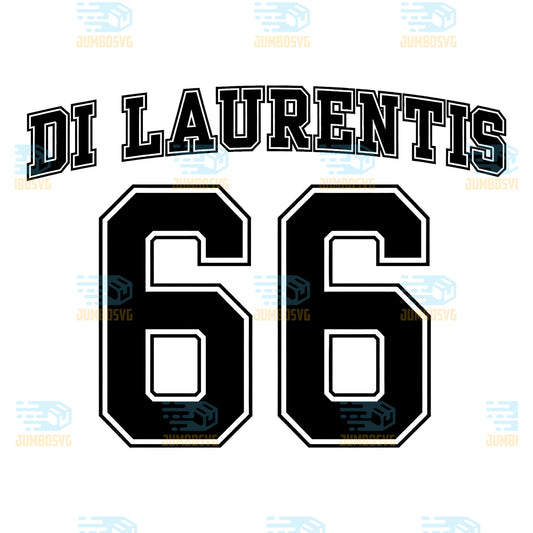 Di-Laurentiis-66-Sports-Number-Png