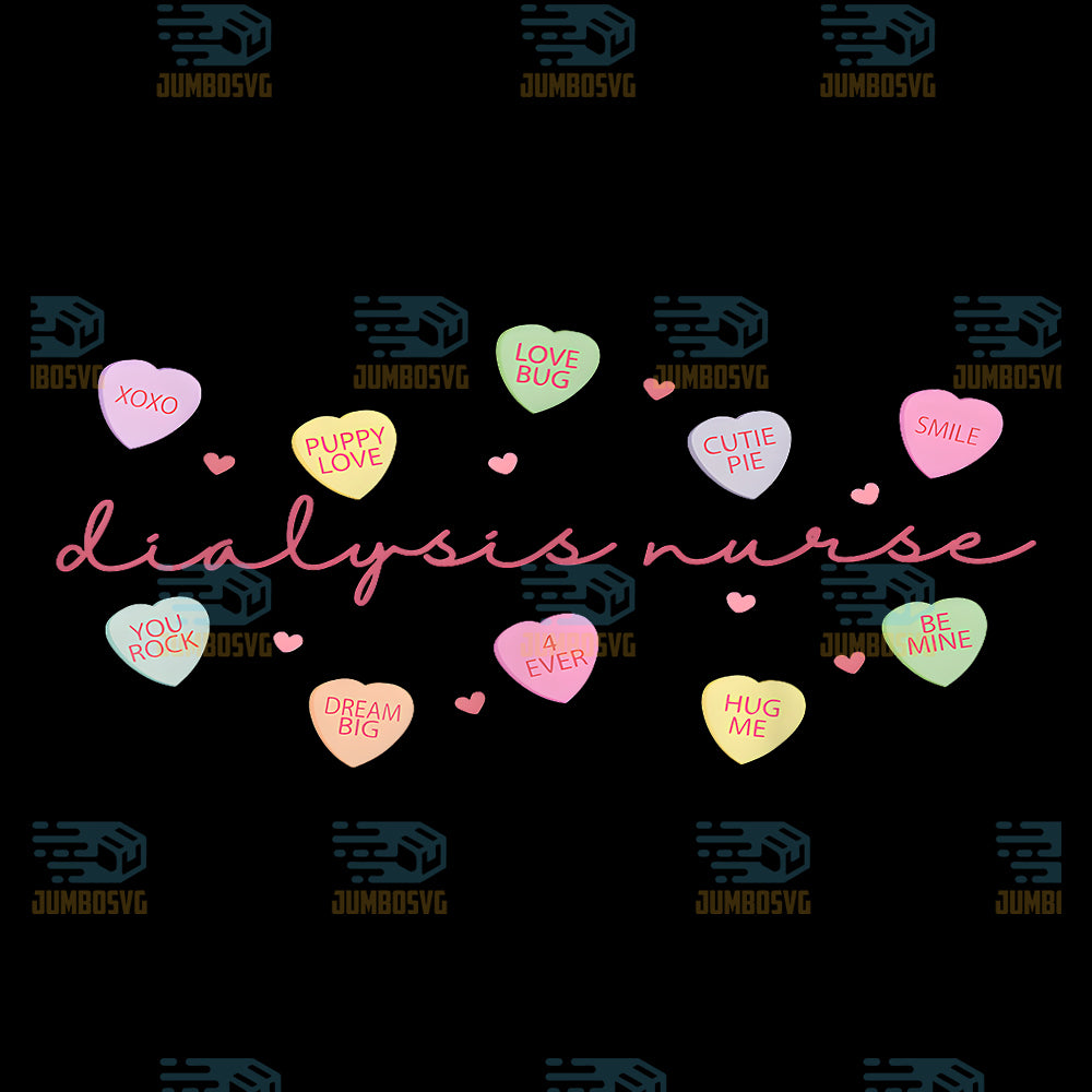 Dialysis-Nurse-Heart-Valentine-Day-Nephrology-Technician-Png