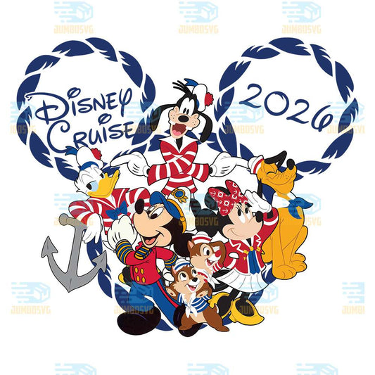 Disney-Cruise-2026-Mickey-And-Friends-Png