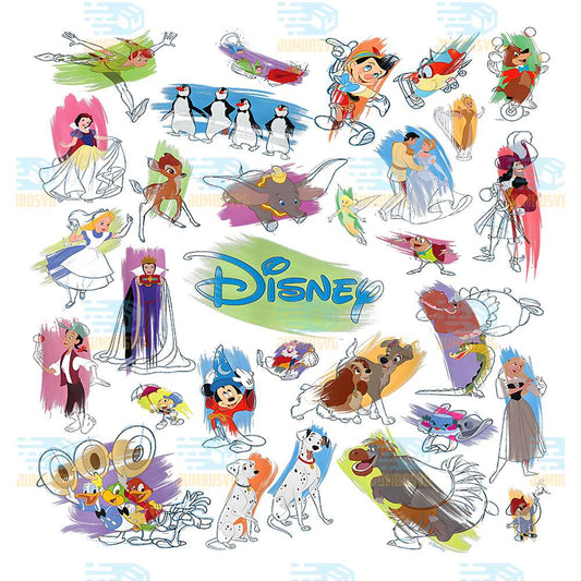 Disney-Ink-And-PaintMasterpieces-Of-Animation-Png