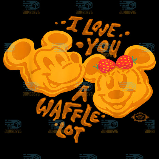 Disney-Mickey-And-Minnie-Love-You-A-Waffle-Lot-Valentine-s-Day-Png