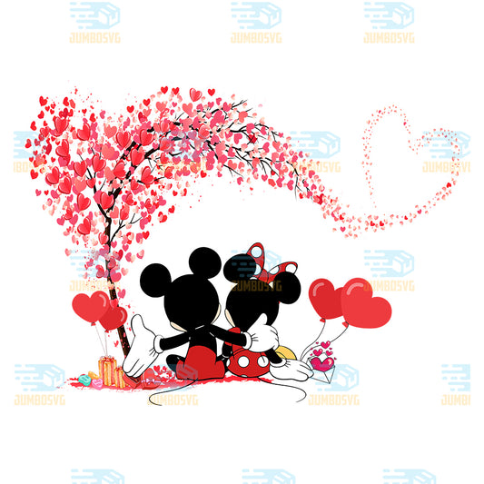Disney-Mickey-And-Minnie-Valentine-Png