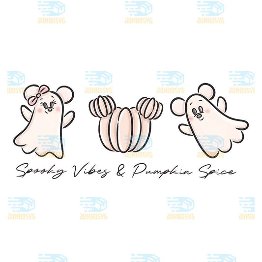 Disney-Mickey-Minnie-Ghost-Png