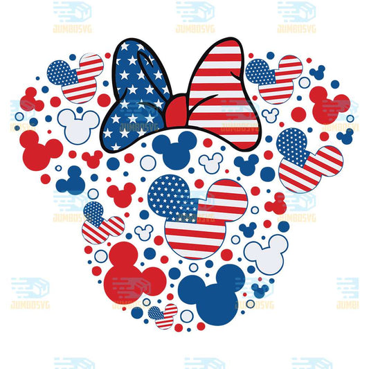 Disney-Minnie-Mouse-American-4th-Of-July-Svg