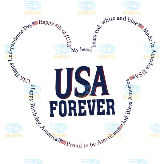 Disney-Mouse-Usa-Forever-4th-Of-July-Svg
