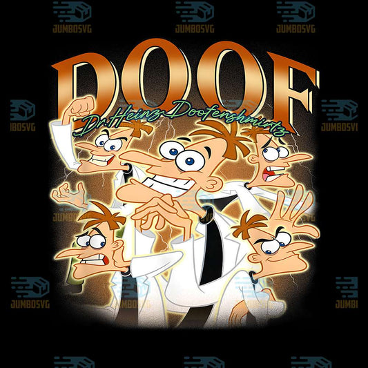 Disney-Phineas-And-Ferb-Dr-Heinz-Doofenshmirtz-Showcase-Png