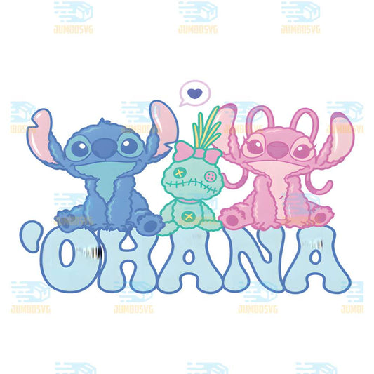 Disney-Stitch-And-Angel-Scrump-Ohana-Family-Png