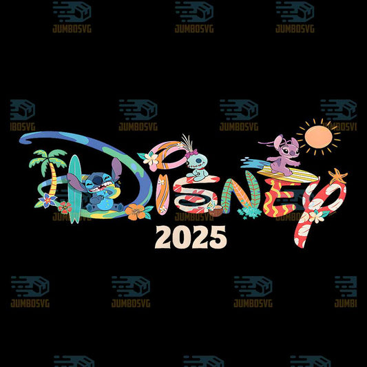 Disney-Stitch-And-Friends-Logo-Group-Matching-2025-Vacation-Png