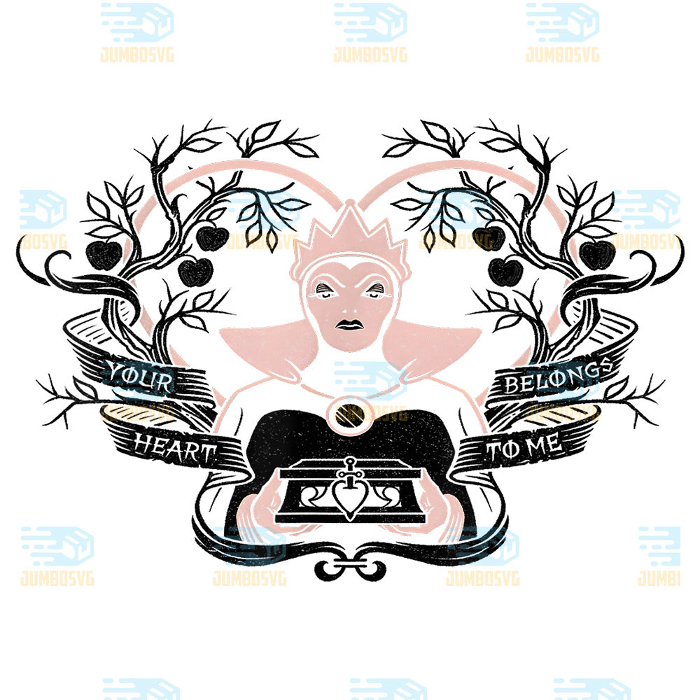 Disney-Villains-Valentine-s-Day-Your-Heart-Belongs-To-Me-Png