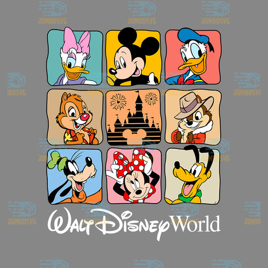 Disney-World-Characters-Png
