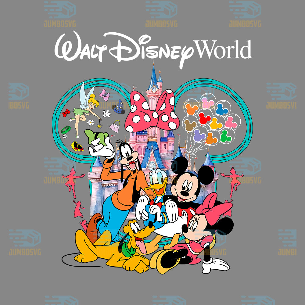 Disney-World-Friends-Castle-Png