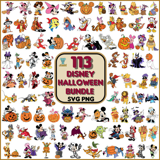 DisneyHalloweenSvgBundle