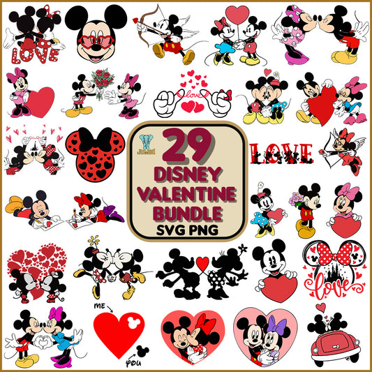 DisneyValentineSvgBundle