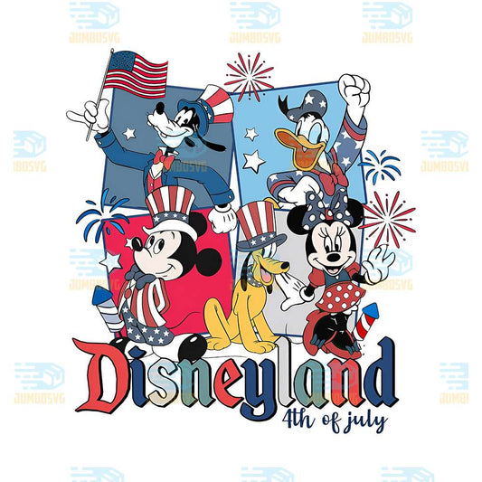 Disneyland-4th-Of-July-Mickey-And-Friends-Png