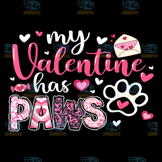Dog-Valentine-My-Valentine-Has-Paws-Png