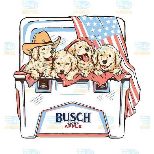 Dogs-Beer-4th-Of-July-Png