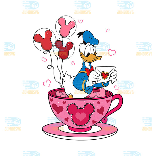 Donald-Duck-Cup-Valentine-Png