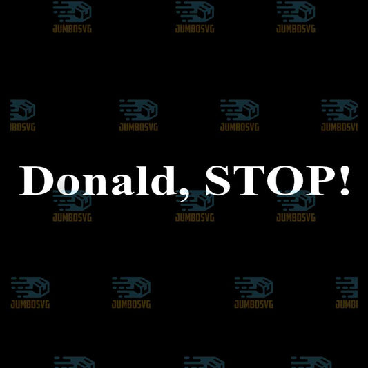 Donald-STOP-Svg