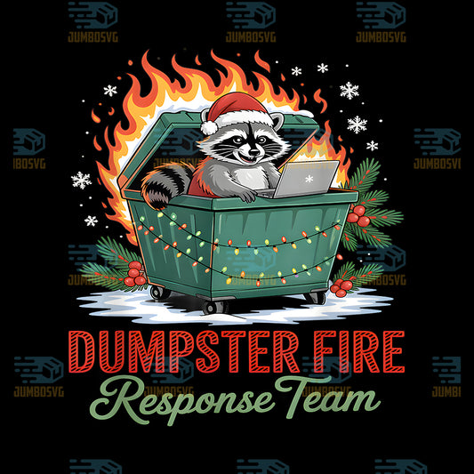 Dumpster-Fire-Response-Team-Leader-Christmas-Png