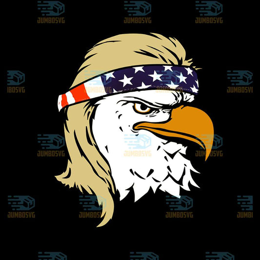 Eagles-Mullet-America-4th-Of-July-Png