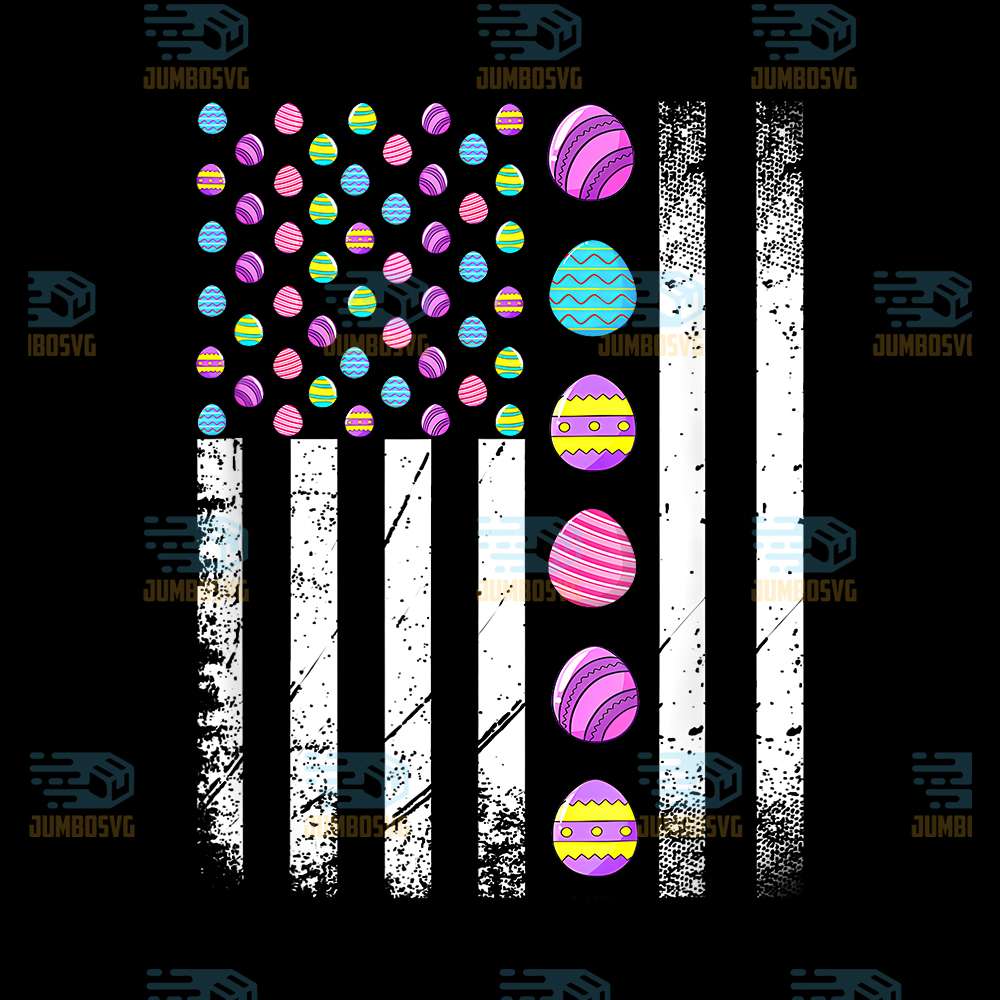 Easter-Egg-Bunny-USA-American-Flag-Png