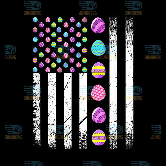 Easter-Egg-Bunny-USA-American-Flag-Png