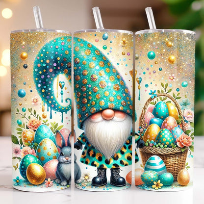 Easter Tumbler Wrap Bundle, 20oz Skinny Easter Tumbler PNG Easter Eggs Sublimation Designs, Easter Bunny Tumbler Wrap, Digital Download