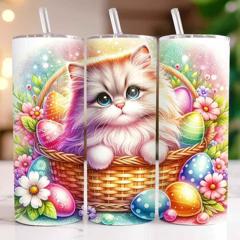 Easter Tumbler Wrap Bundle, 20oz Skinny Easter Tumbler PNG Easter Eggs Sublimation Designs, Easter Bunny Tumbler Wrap, Digital Download