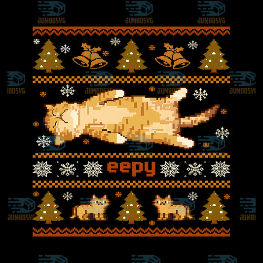 Eepy-Cat-Silly-Sleepy-Cat-Meme-Ugly-Christmas-Png