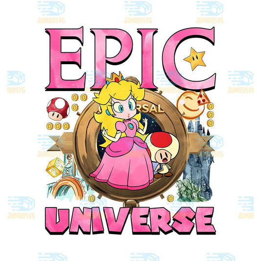 Epic-Universe-Mario-Princess-Peach-Png