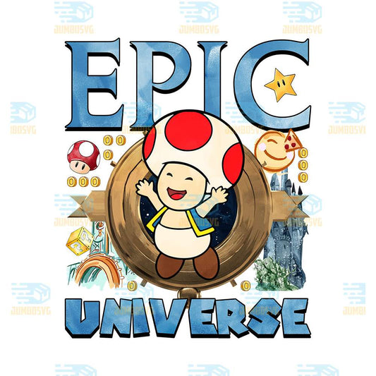 Epic-Universe-Mario-Toad-Png