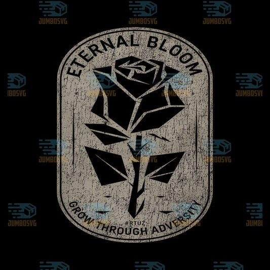 Eternal-Bloom-Grow-Through-Adversity-Png