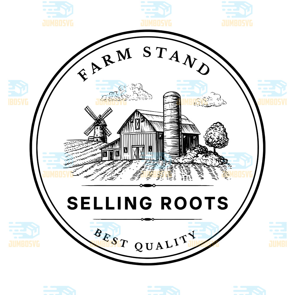 Farm-Stand-Selling-Roots-Png
