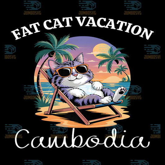 Fat-Cat-Vacation-Cambodia-Png
