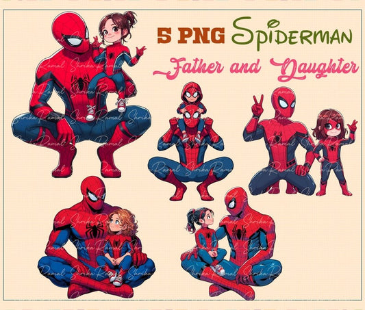 Father's Day PNG Bundle, Super Hero Dad PNG, Dad Life Shirt, Father and Daughter Sublimation, Daddy's Girls Clipart