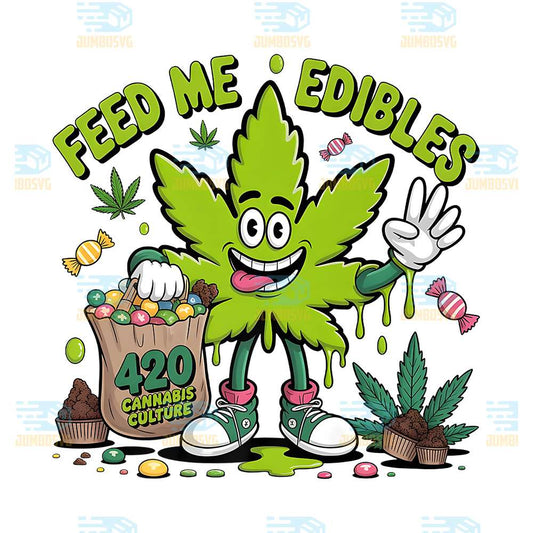 Feed-Me-Edibles-420-Hippie-Stoner-Weed-Png