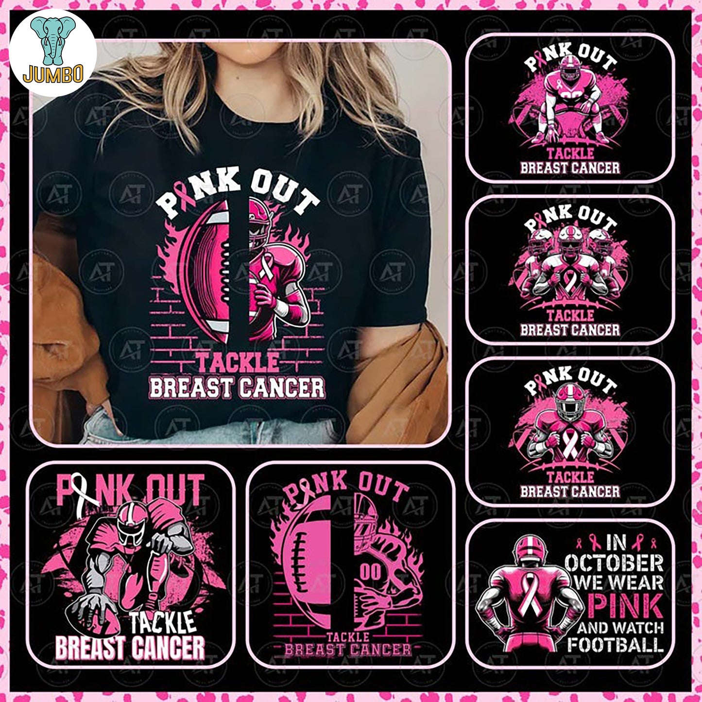 FootballBreastCancerFootballPinkOutBundlePng_1