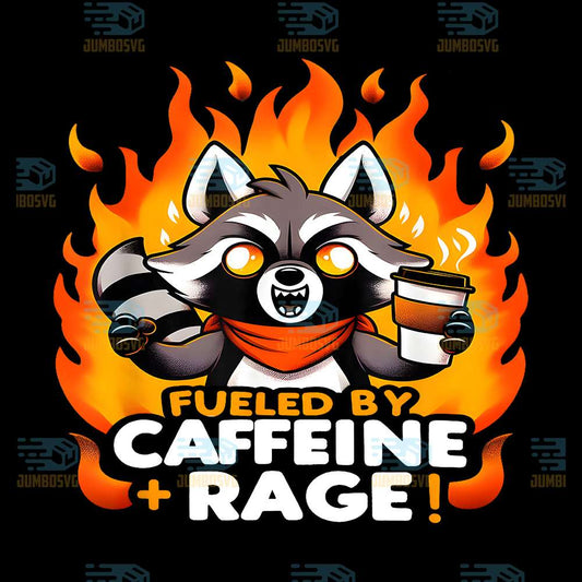 Fueled-By-Caffeine-Rage-Raccoon-Png