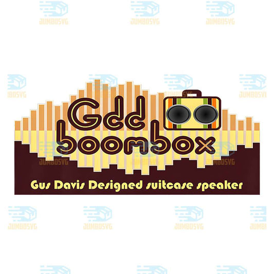 Gbb-Boombox-Gus-Davis-Designed-Suitcase-Speaker-Png
