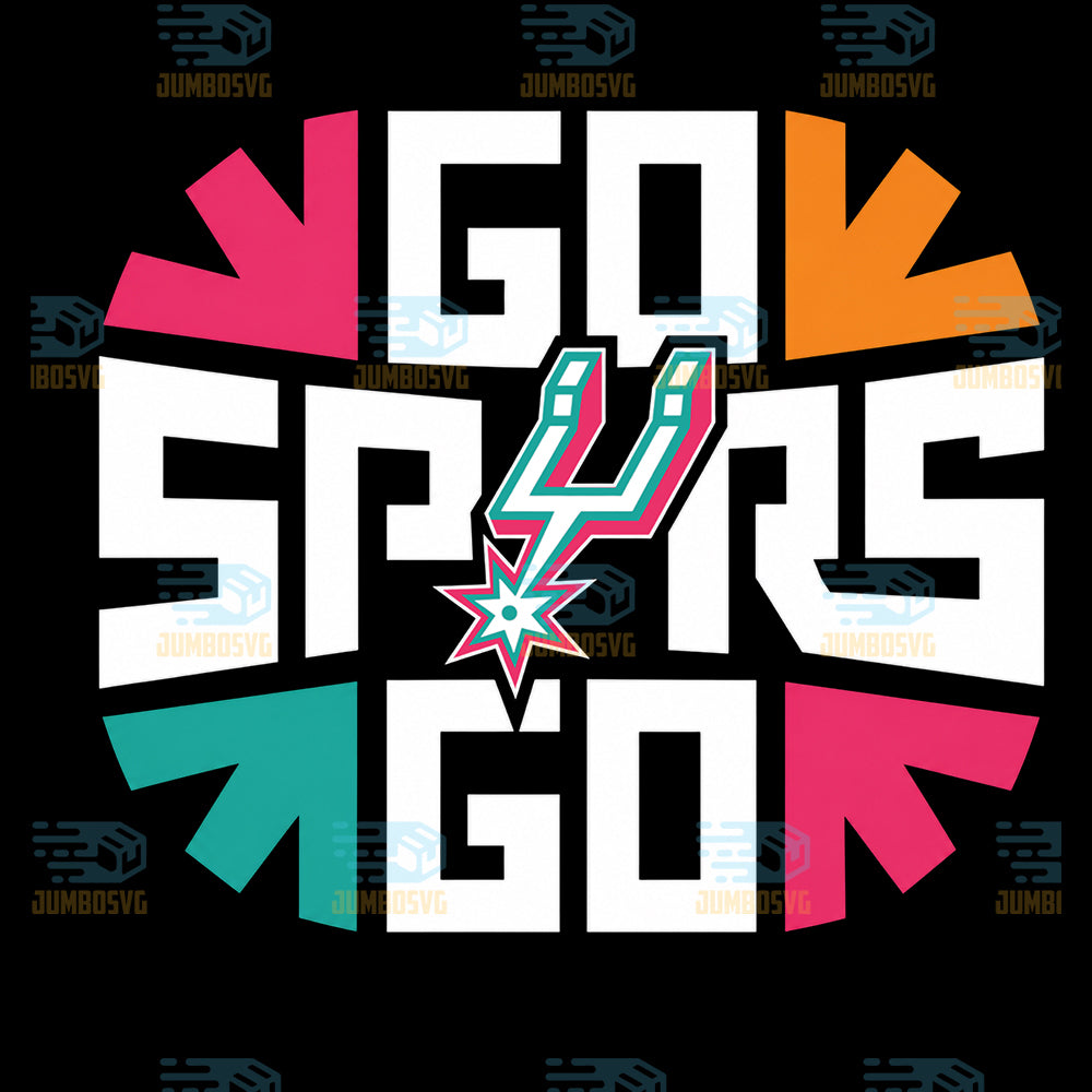 Go-Spurs-Go-Basketball-Png