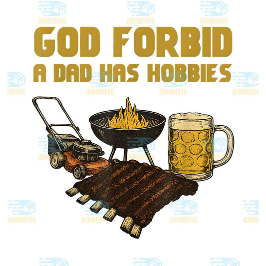 God-Forbid-A-Dad-Has-Vintage-Hobbies-Png