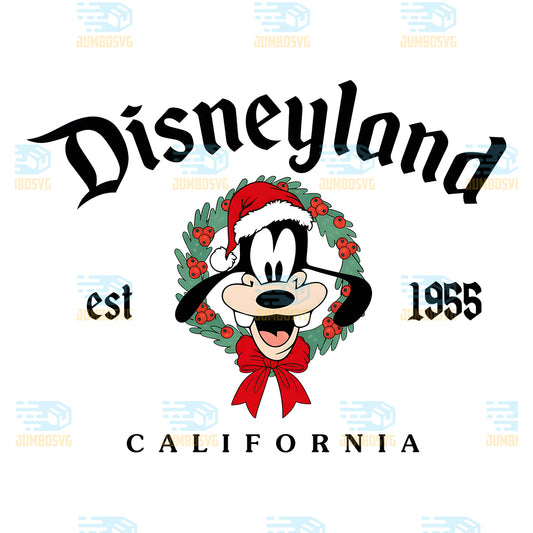 Goofy-Disneyland-Est-1955-California-Christmas-Png