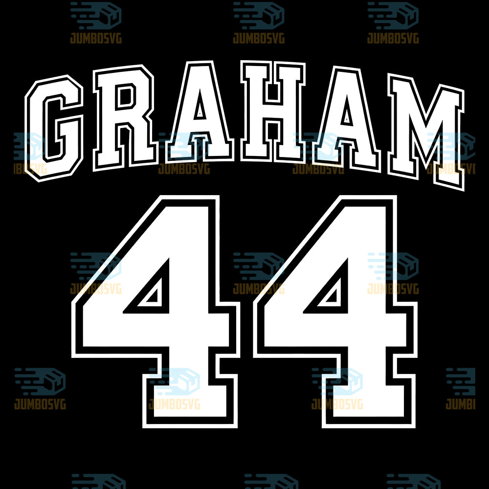 Graham-44-Varsity-Number-Png