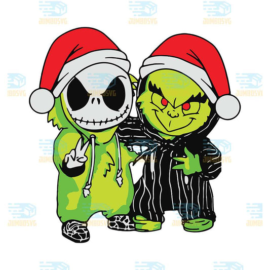 Grinch-And-Jack-Skellington-Christmas-Png