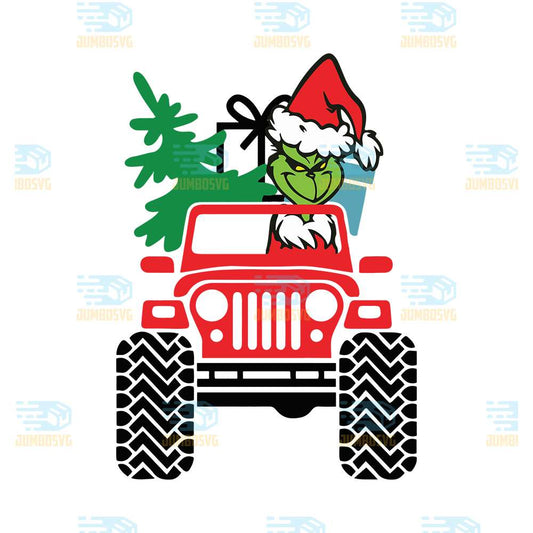 Grinch-Truck-Christmas-Png