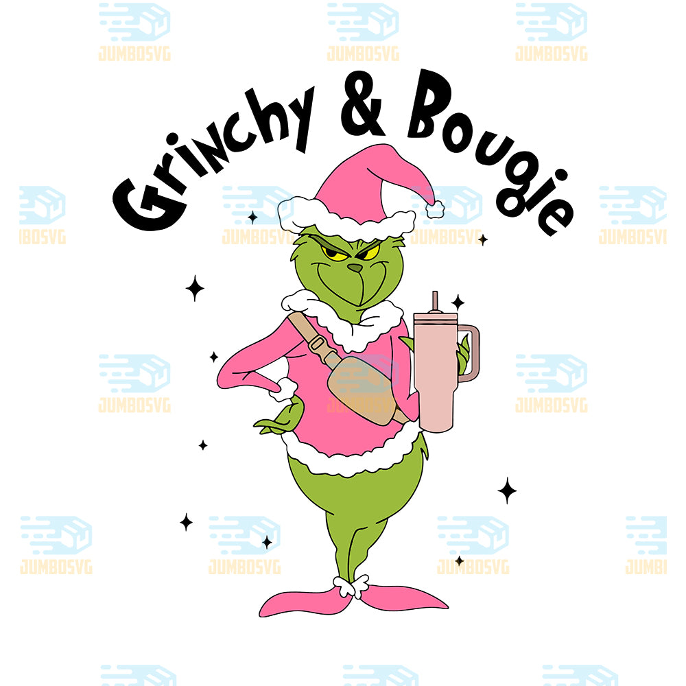 Grinchy-And-Bougie-Pink-Grinch-Christmas-Png