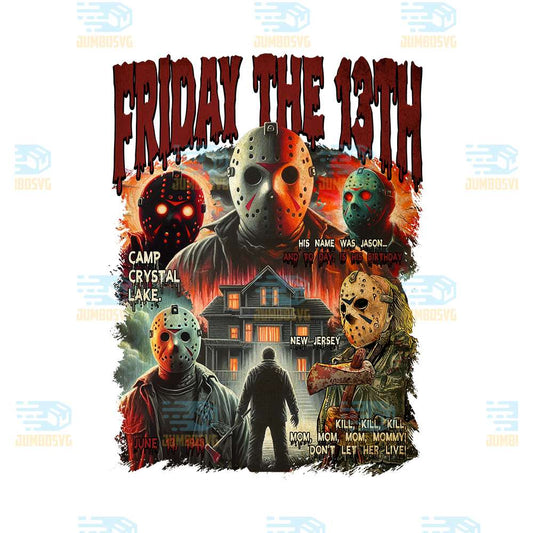 Halloween-Friday-The-13th-Horror-Jason-Voorhees-Characters-Png-1