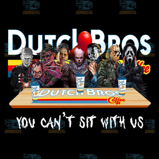 Halloween-Horror-Characters-Dutch-Bros-Coffee-You-Can-t-Sit-Png