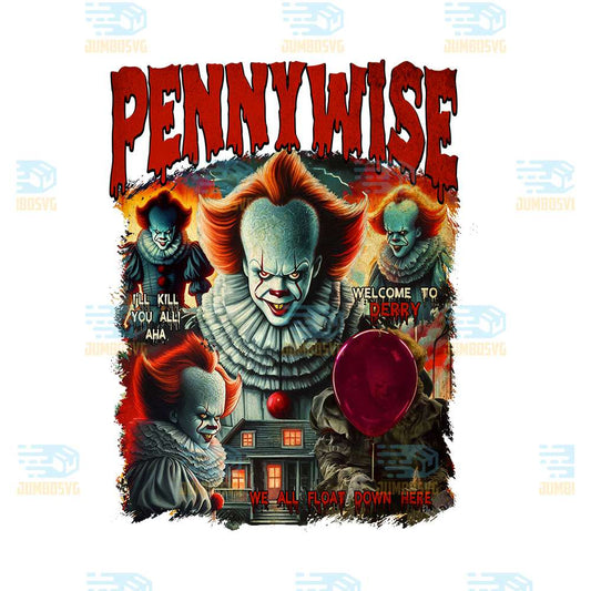 Halloween-Horror-Pennywise-Characters-Png