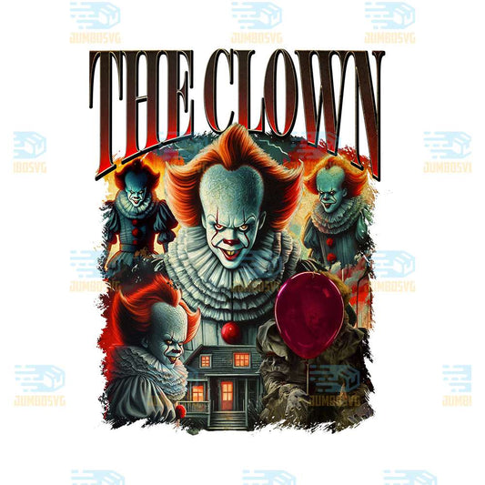 Halloween-The-Clown-Horror-Pennywise-Characters-Png